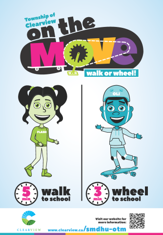 Clearview On the Move Wayfinding Sign Sample